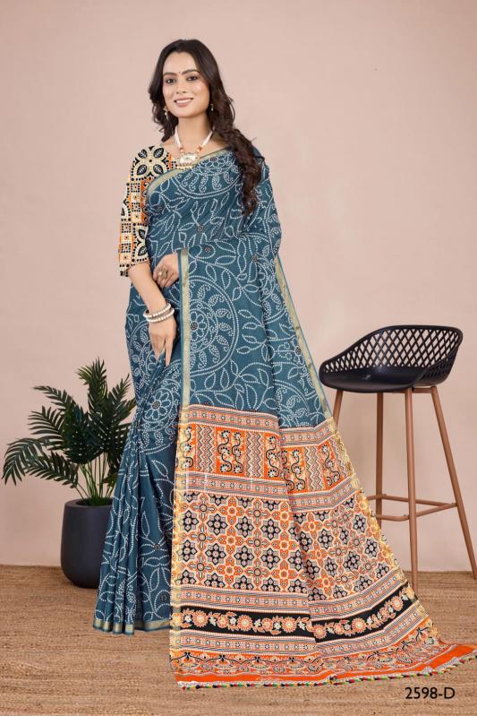 Dazira Rangt  bandhani sarees online in india