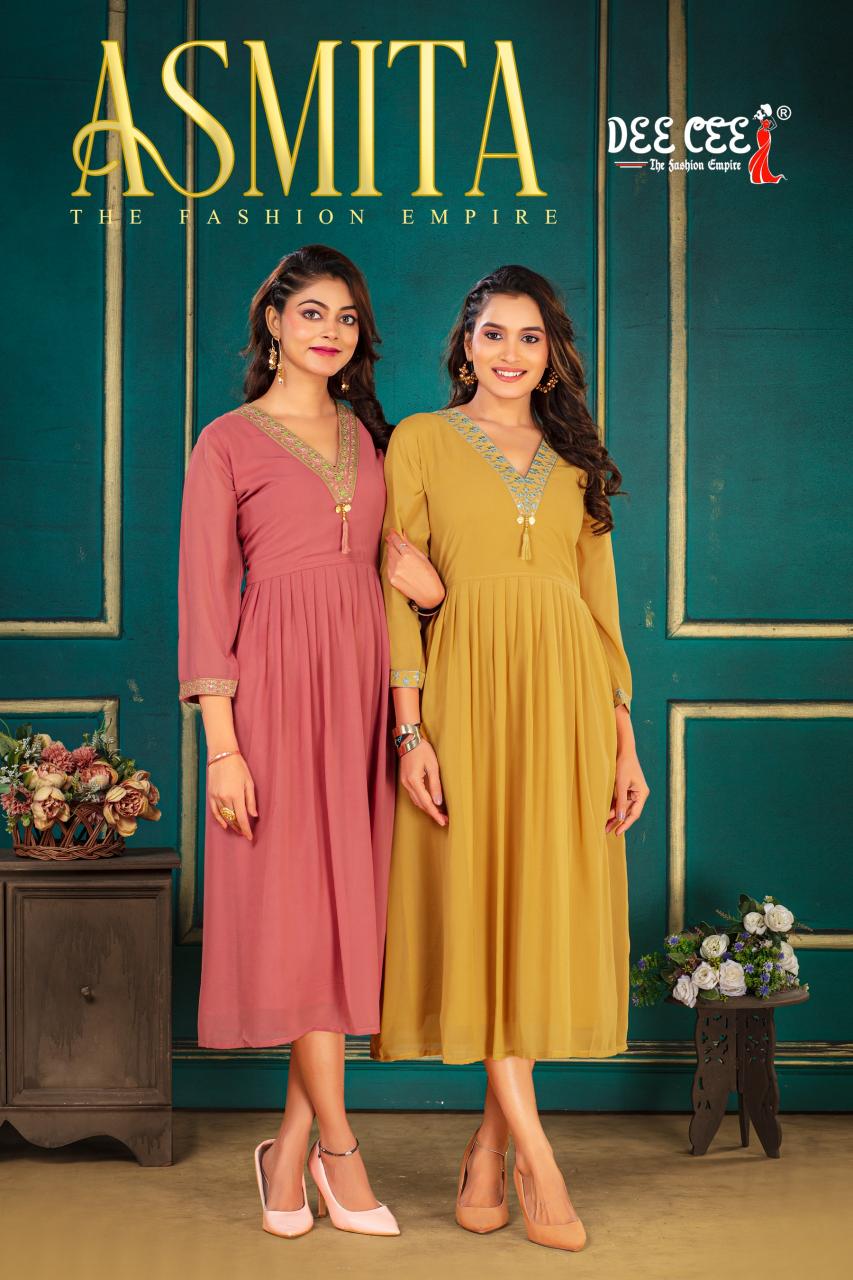 Deecee Asmita Catalog wholesale rate kurtis online