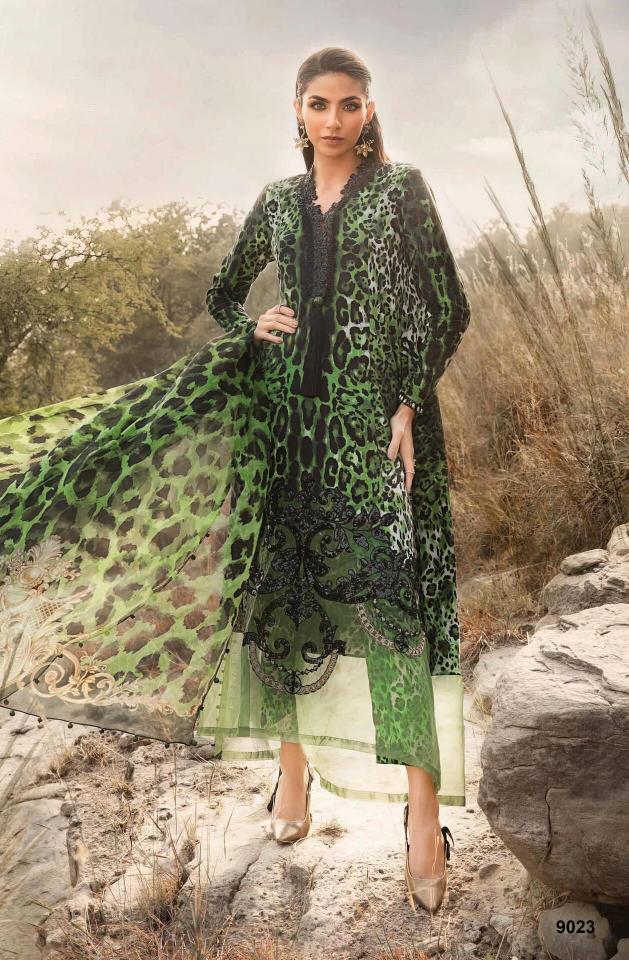 Deepsy Maria B Mprints 25 Catalog pakistani cotton dupatta suits