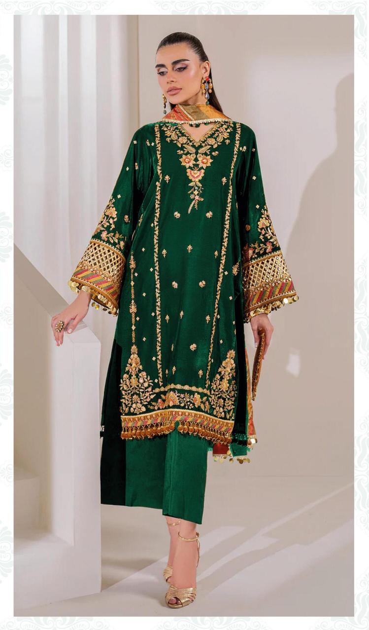 Deepsy Velvet 24 Series 32216 ABCD pakistani suits