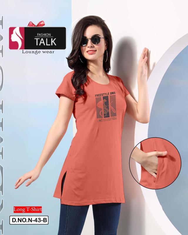 FASHION TALK VOL.#AT043 t shirt for women wholesale