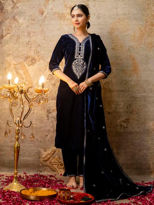 Felocity Velvet Noor indian kurtis online uk