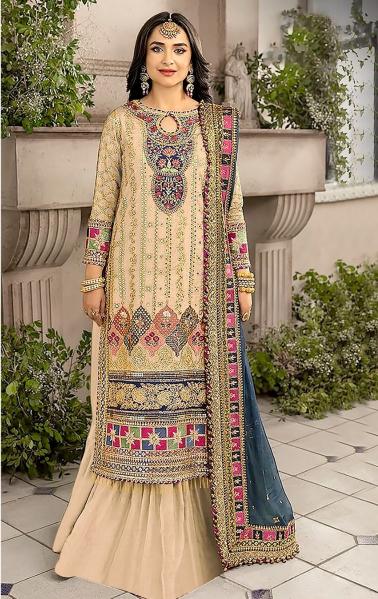 Florent 1027 A To D Embroidered Pakistani Salwar Kameez Wholesale Catalog 