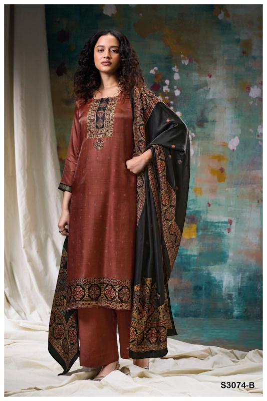 Ganga Aashvi 3074 wholesale suppliers of salwar kameez in kolkata