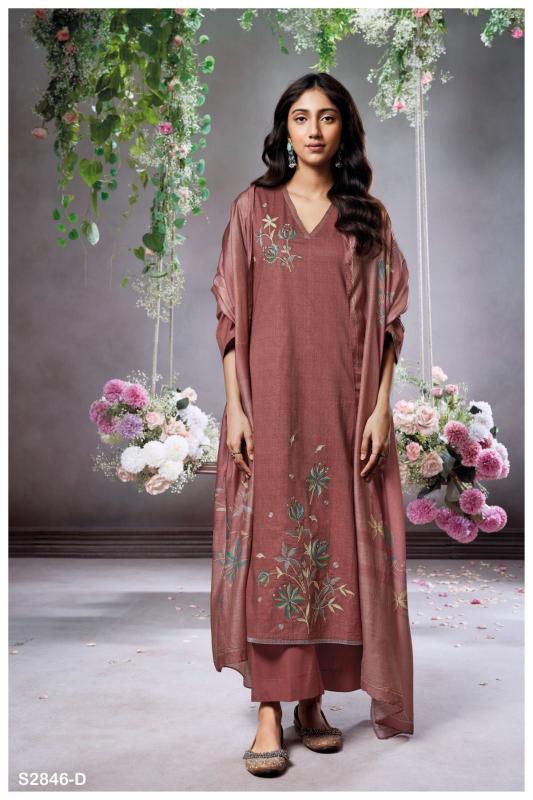 Ganga Kalara 2846 Catalog india salwar kameez wholesale