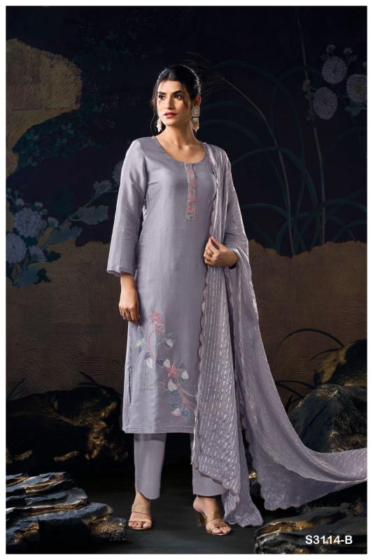 Ganga Nynika 3114 Salwar Kameez Wholesale Cataog 