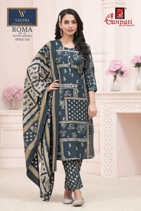 Ganpati Roma Vol-1 – Kurti Pant With Dupatta - Wholesale Catalog