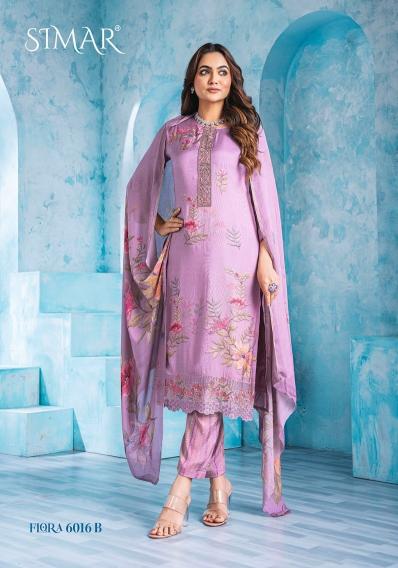 Glossy Simar Flora wholesale rate salwar kameez