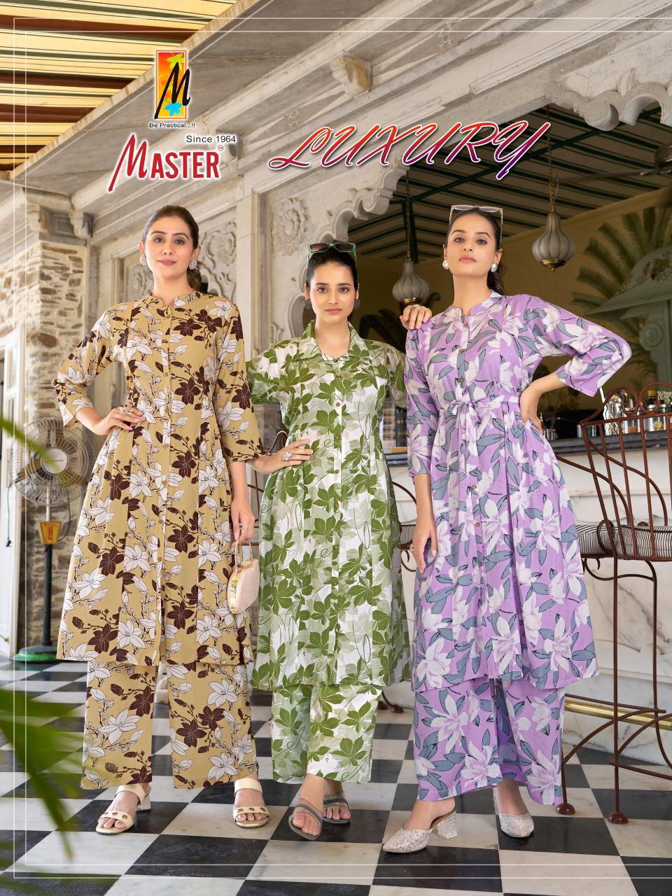 Master Luxury belt co ord set wholesale