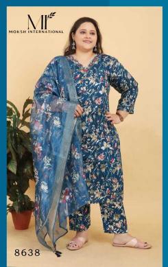 Moksh International Big Size Angle Vol 1 plus size kurtis online shopping india