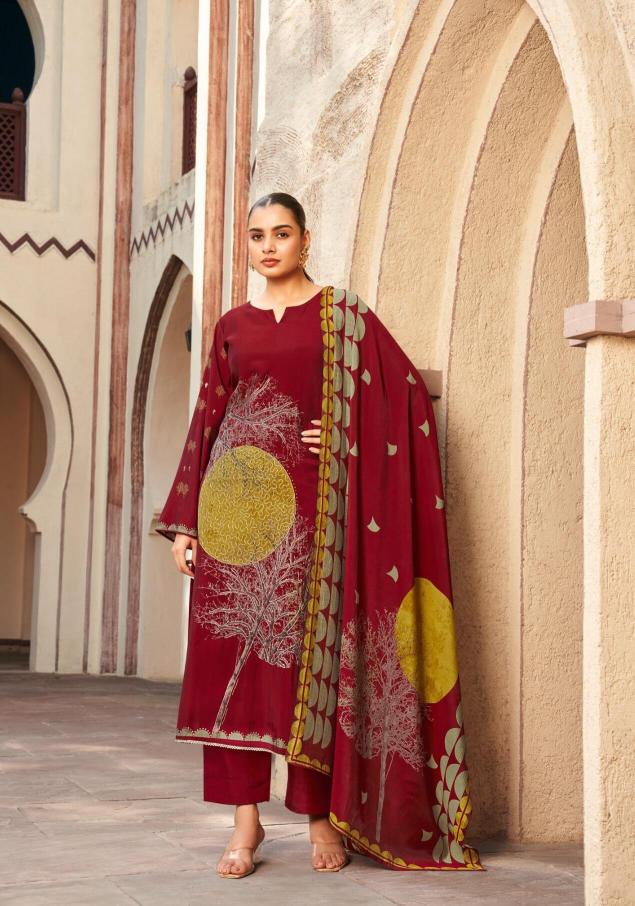 Mumtaz Arts Nayaab Ruthba Pure Viscose Musline Dress Materials Wholesale Catalog