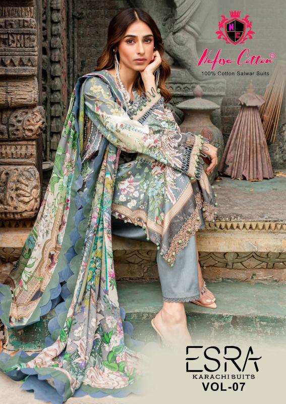 Nafisa Esra Vol-7 – Karachi Dress Material - Wholesale Catalog