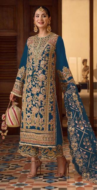 Ramsha R 1085 K To N Ready Made Pakistani Suits Wholesale catalog