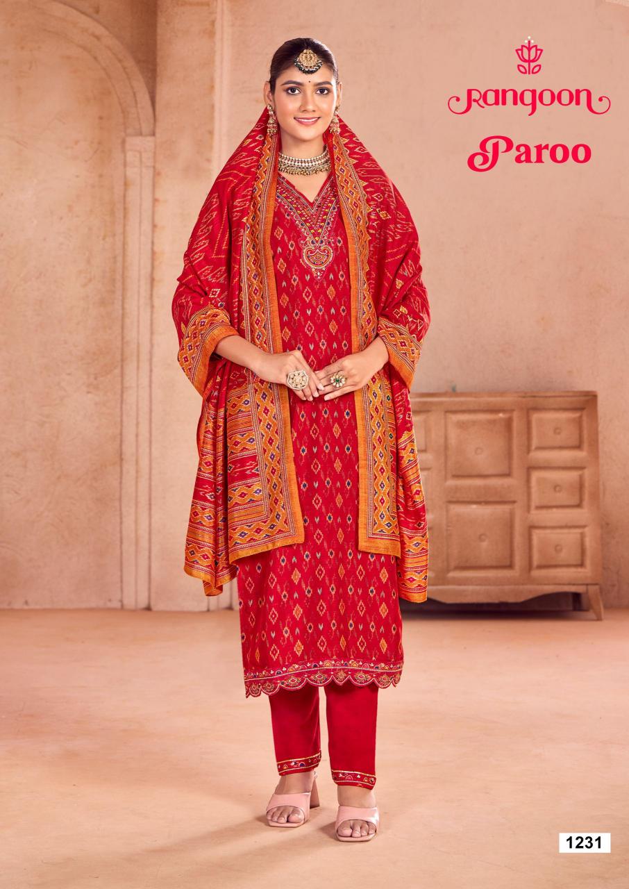 Rangoon Paroo Catalog best wholesale kurtis in india