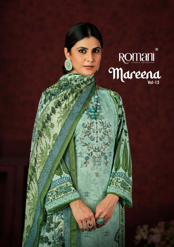 Romani Mareena Vol 13 Catalog dress material wholesale market in jaipur