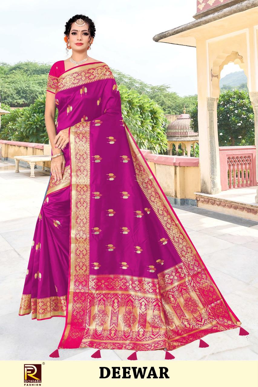 Ronisha Deewar Premium Saree Wholesale Catalog