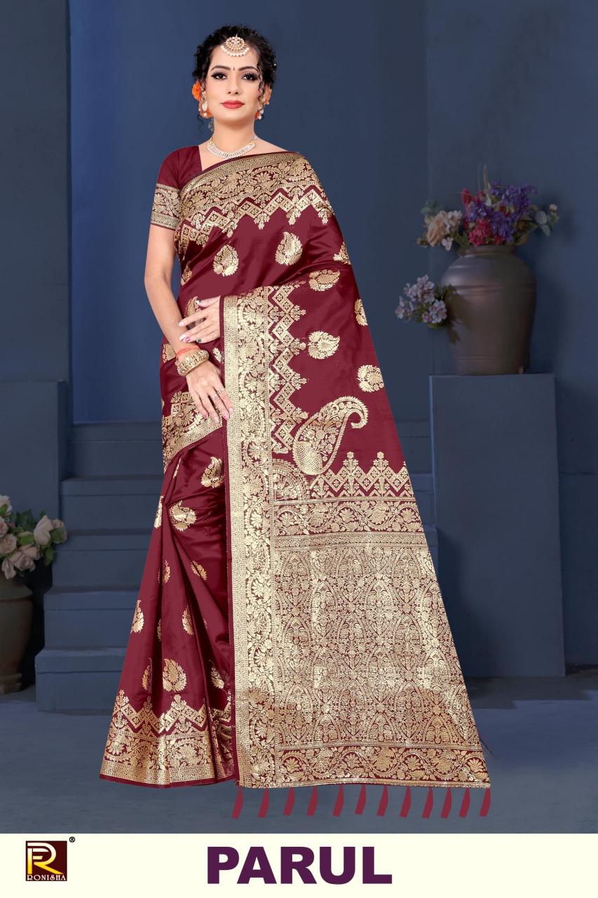 Ronisha Parul Catalog gst on sarees in india