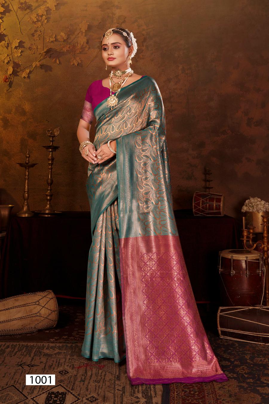 Saroj Khazana Silk vol.2 soft silk  saree in surat with price wholesale