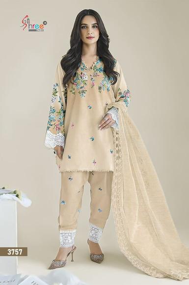 Shree Fab Zara Shahjahan Lawn Edition 25 pakistani style pathani suit