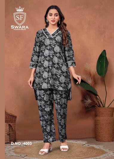 Swara Shree Vol 4 Jaipuri Prints Cambric Cotton Co Ord Set Wholesale Catalog