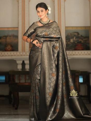 Zilikaa Banarasi 40154 Festive Wear buy pure banarasi silk saree online india