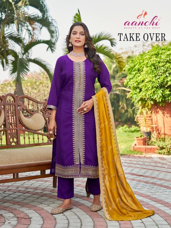 Aanchi Take Over Catalog kurti set for women wholesale 