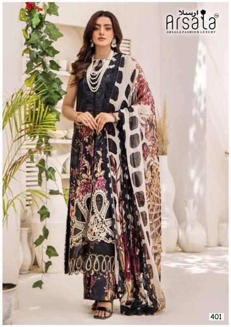 Arsala Amira Vol-4 – Luxury Karachi Dress Material - Wholesale Catalog