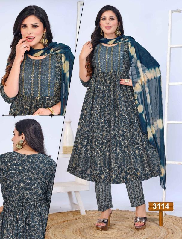 Beauty Queen Just Be Cool Catalog kurta set with dupatta under ₹1000