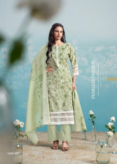 Belliza Flamingo Catalog indian dress materials wholesaler