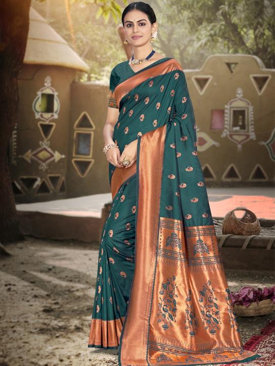 Bunawat Gautami Silk catalog online casual saree shopping in india