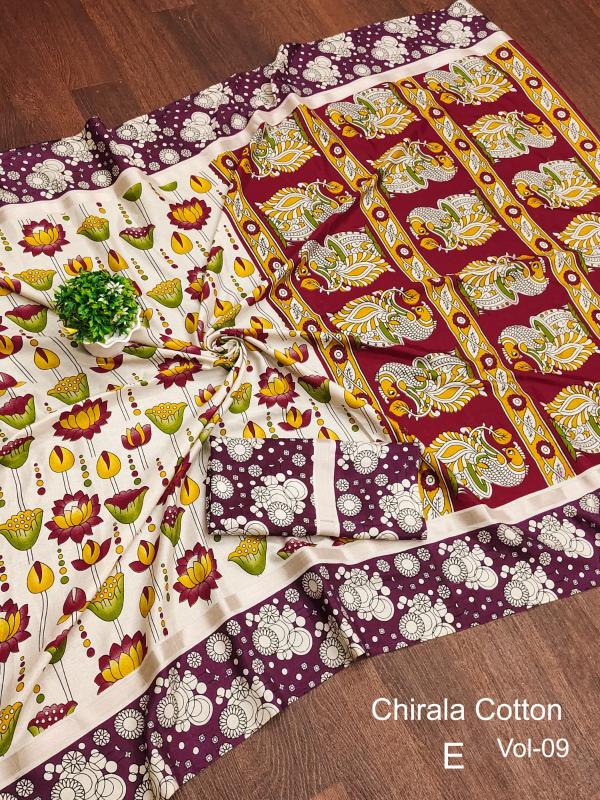 Dazira Zuhi Vol 3 catalog kalamkari cotton sarees online india