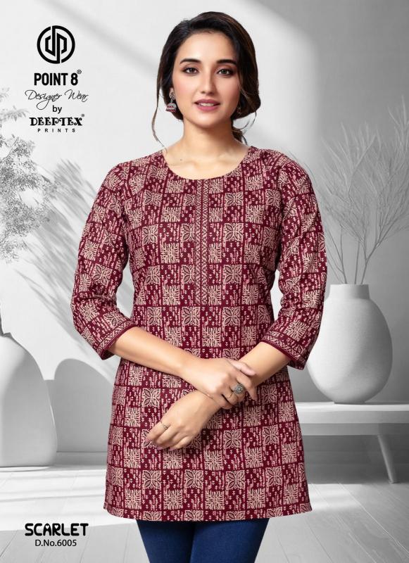 Deeptex Scarlet Vol-6 – Short Tops - Wholesale Catalog