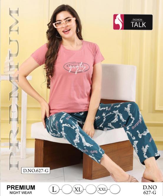 Fashion Talk VOL.PC 627 Catalog night suit manufacturers in ahmedabad