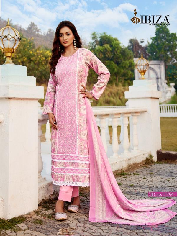 Ibiza Sitara Catalog party wear unstitched salwar kameez suit material