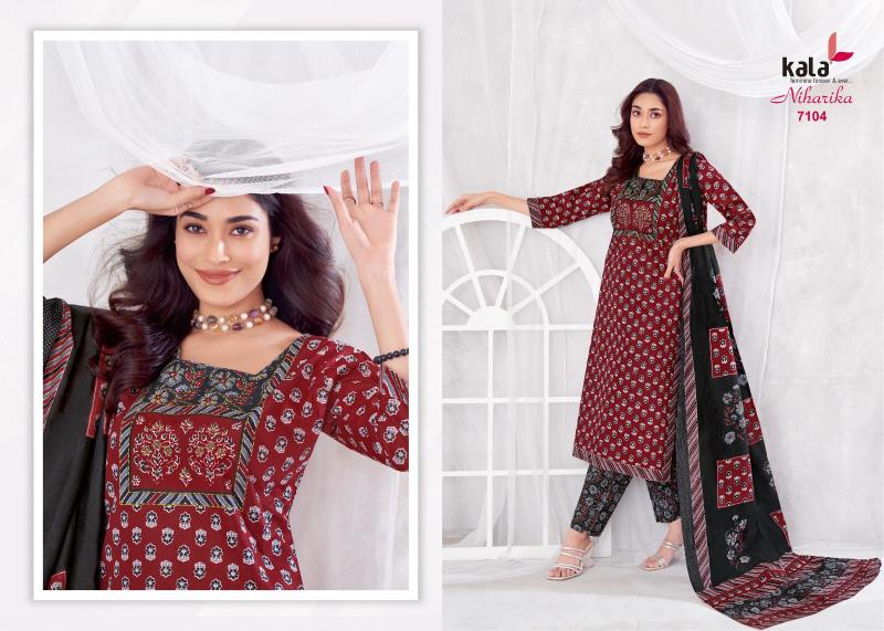 Kala Niharika Vol-04 – Dress Material - Wholesale Catalog