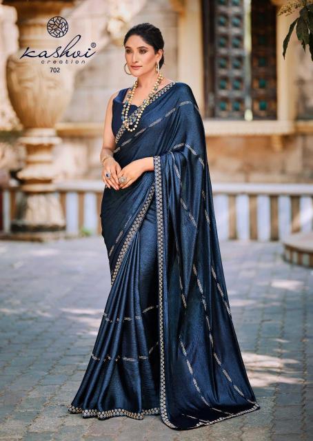 Kashvi Platinum Vol 7 Catalog amazon india party saree