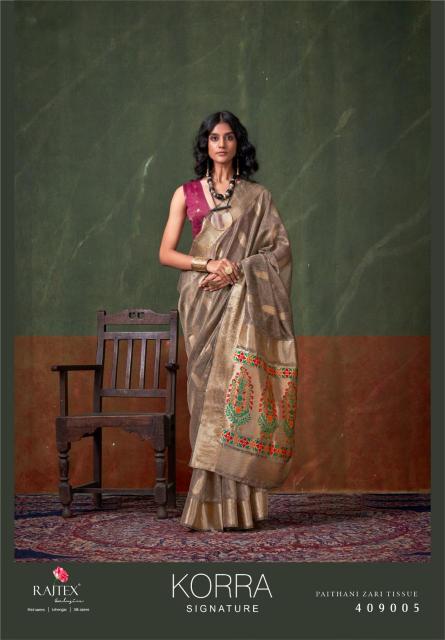 Rajtex Korra Catalog indian saree names in india