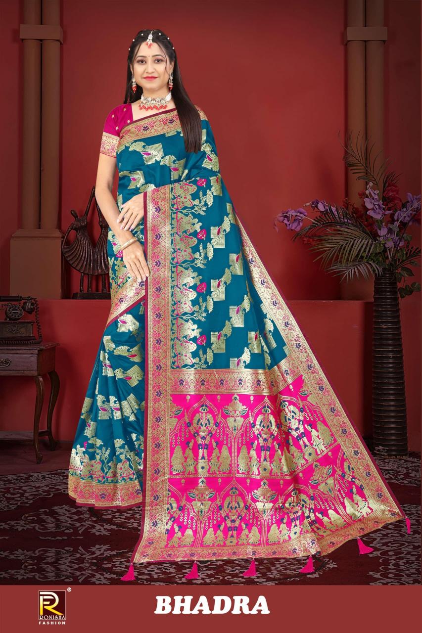 Ronisha Bhadra Catalog fab india sarees usp