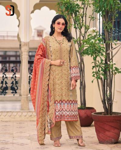 Shraddha Bin Saeed Lawn Collection Vol 13 Catalog ladies cotton suits pakistani