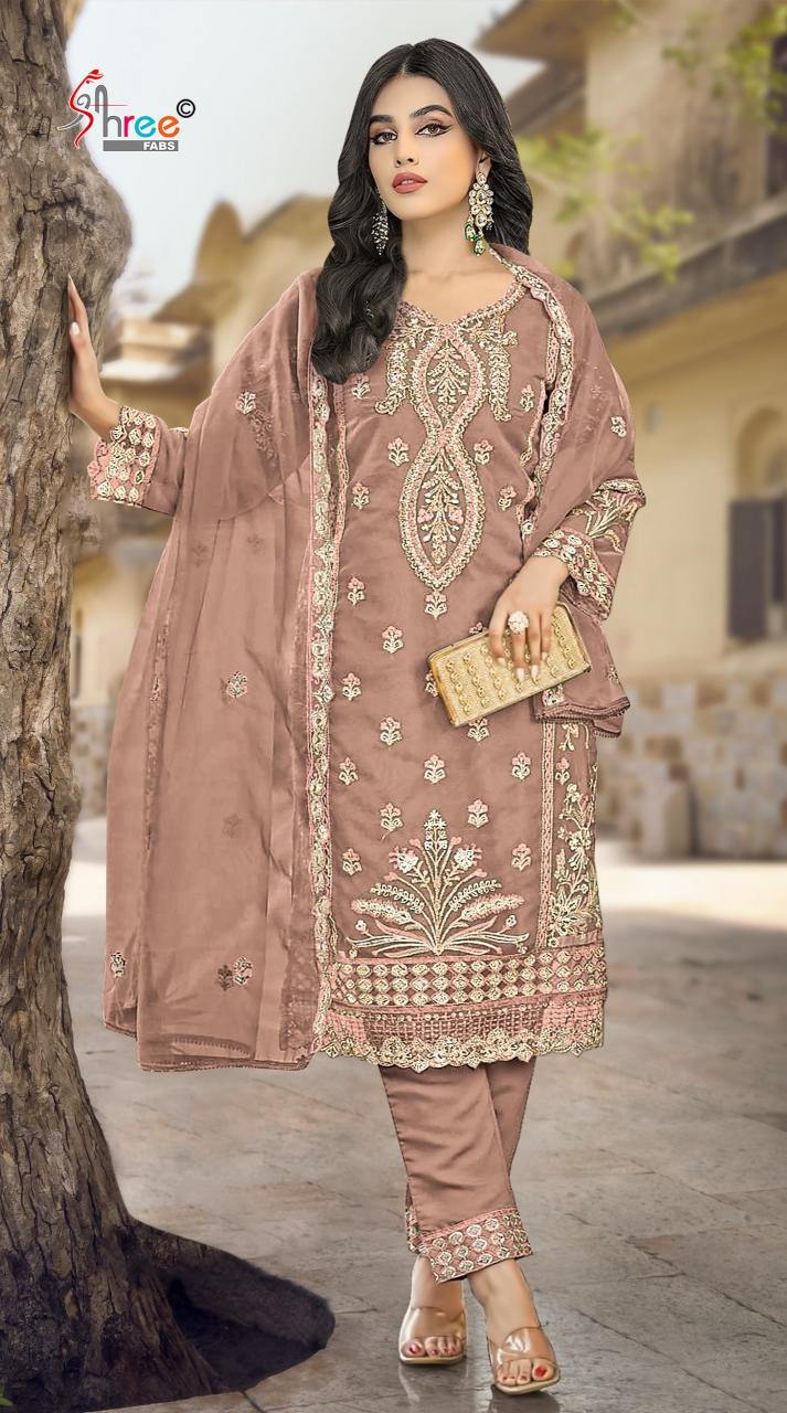 Shree Fabs K 5341 colour Catalog latest pakistani designer suit