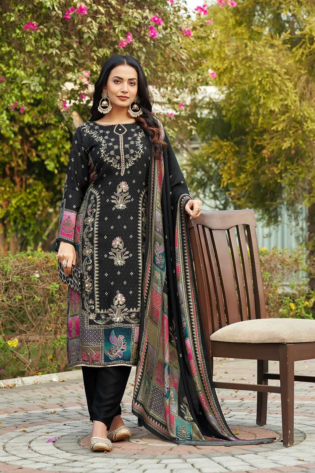 Shree Fabs Kt 149 Catalog Viscose Maslin pakistani suit material