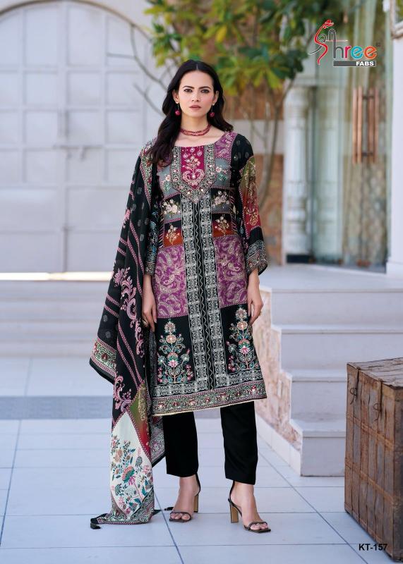 Shree Fabs Kt 157 Catalog pakistani suits pakistani