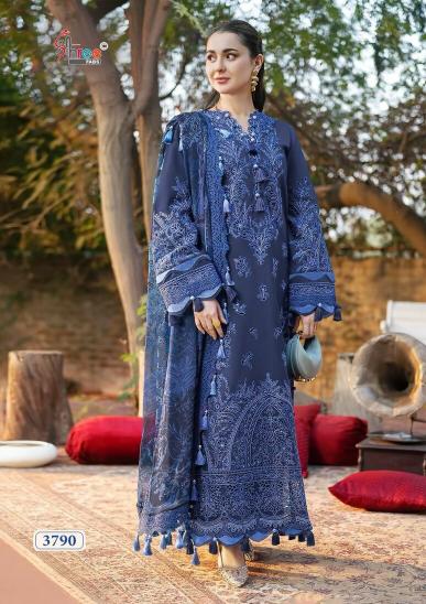 Shree Fabs Ombre Lawn Collection 25 Vol 2 catalog Chiffon Dupatta pakistani suits in aligarh