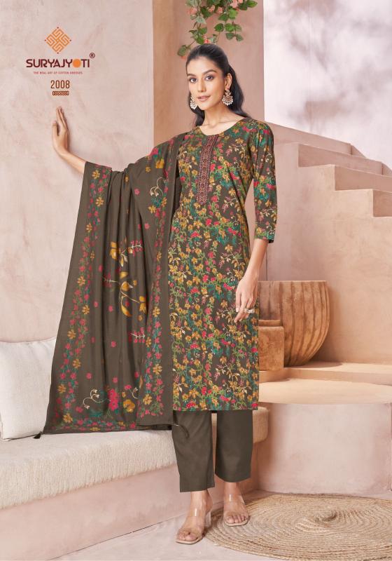 Suryajyoti Pariza Vol-2 – Kurti Pant With Dupatta - Wholesale Catalog