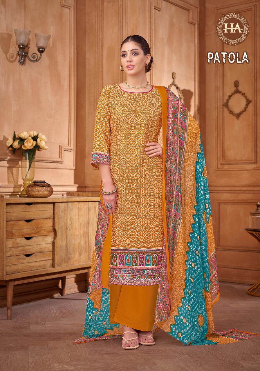 Alok Harshit Patola catalog wholesale dress materials dealers