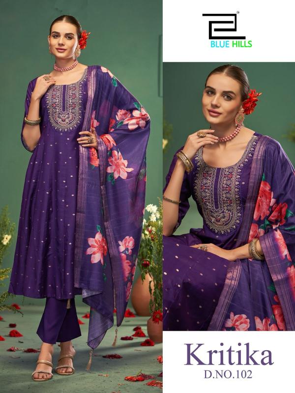 Blue Hills Kritika catalog shrishti kurti online india