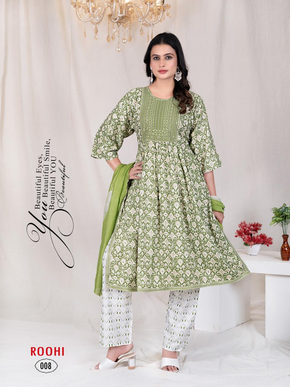 Fashion Talk Roohi VOL.0.2.1 Catalog womens kurti brans india