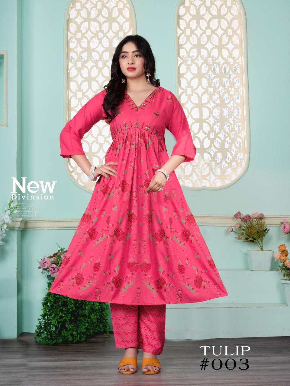 Fashion Talk Tulip catalog surat kurtis wholesale market