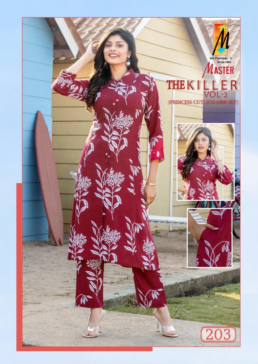 Master Killer Vol 2 Catalog co ord sets western under ₹1000