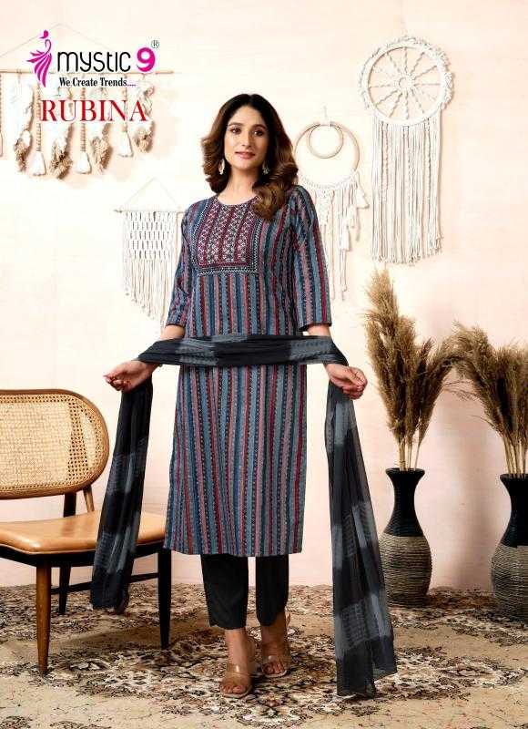 Mystic 9 Rubina Vol 8 Catalog dfab india kurtis